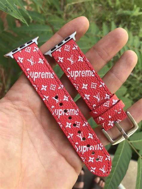 fake supreme apple watch band|apple watch counterfeit bands.